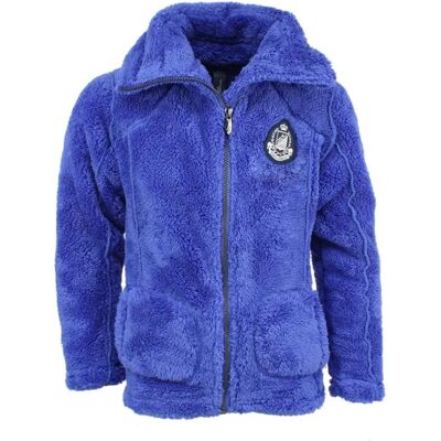 Veste polaire coral sherpaGasana Peak Mountain pour filles - Publicité Veste polaire coral sherpaGasana Peak Mountain pour filles - Publicité