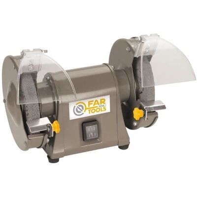 Far Tools Tx150-110180 - Meuleuse d'établi 150 W - Publicité Far Tools Tx150-110180 - Meuleuse d'établi 150 W - Publicité