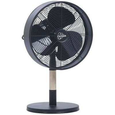 FARELEK FLORIDA Ventilateur de table - 35W, Noir, Oscillant - Publicité FARELEK FLORIDA Ventilateur de table - 35W, Noir, Oscillant - Publicité