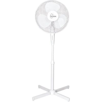 Ventilador de pie FARELEK TENESSEE 50 W Blanco - Ø40cm Ventilador de pie FARELEK TENESSEE 50 W Blanco - Ø40cm