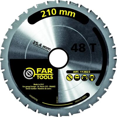 Fartools Lama di sega circolare - 48 denti Fartools Lama di sega circolare - 48 denti