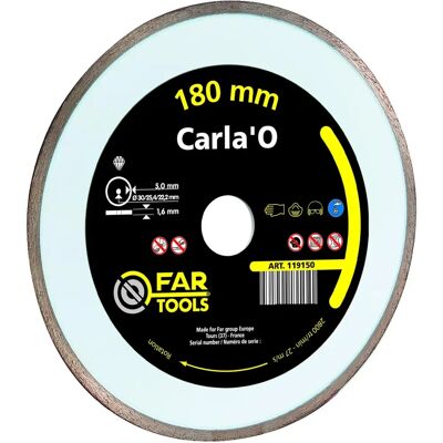 Far Tools Carla'O Cobalt - Disco Diamante 180mm per Piastrelle Far Tools Carla'O Cobalt - Disco Diamante 180mm per Piastrelle