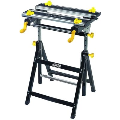 Fartools Schwarzer Aluminium Arbeitstisch - Klappbar, Höhenverstellbar Fartools Schwarzer Aluminium Arbeitstisch - Klappbar, Höhenverstellbar