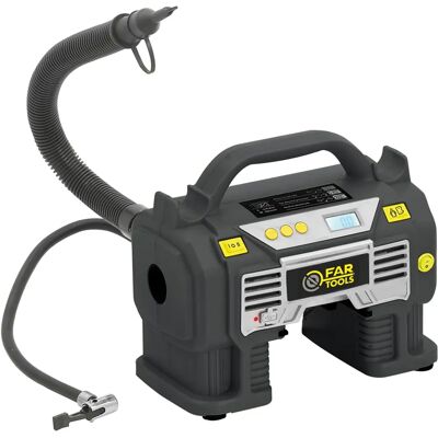 Compresseur d'air FARTOOLS 18 V - Écran numérique de contrôle Compresseur d'air FARTOOLS 18 V - Écran numérique de contrôle