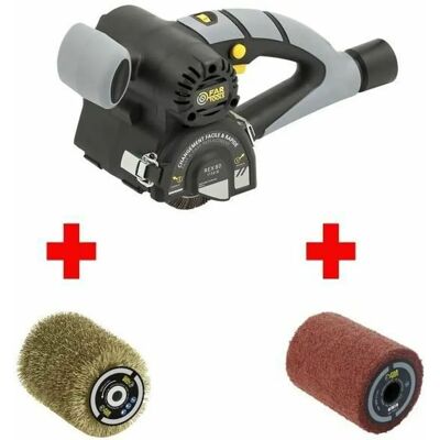 Fartools REX80 Renovateur Compact - Brosses en Fil et Fibres Fartools REX80 Renovateur Compact - Brosses en Fil et Fibres