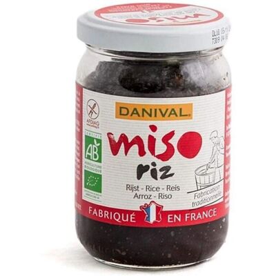 Riz Miso Biologique de Danival - Végétalien, Sans Gluten - Publicité Riz Miso Biologique de Danival - Végétalien, Sans Gluten - Publicité