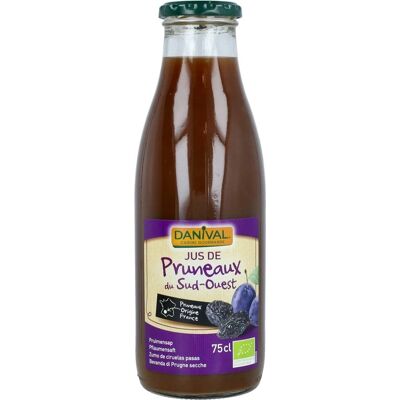 Zumo de Ciruelas Ecológico Danival - 750ml Zumo de Ciruelas Ecológico Danival - 750ml