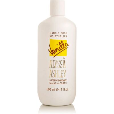 Alyssa Ashley Vanilja Käsivoide ja Kehävoide - 500ml Alyssa Ashley Vanilja Käsivoide ja Kehävoide - 500ml