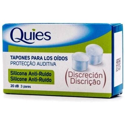 Quies Earplug - Noise-Reducing Silicone - 6 Pcs Quies Earplug - Noise-Reducing Silicone - 6 Pcs