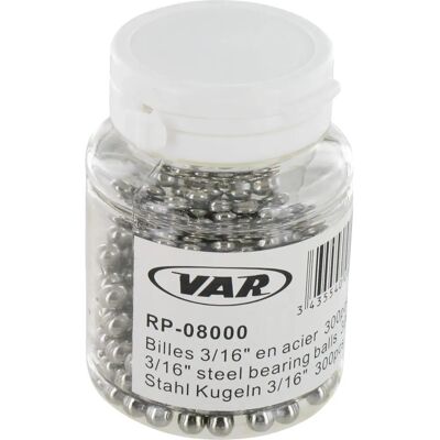VAR Kugeln 300 Stück 3/16" - Fahrradwartung VAR Kugeln 300 Stück 3/16" - Fahrradwartung