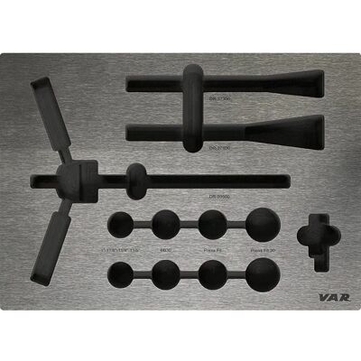 VAR Vadr03500 Organizzatore di Utensili - Nero/Grigio VAR Vadr03500 Organizzatore di Utensili - Nero/Grigio