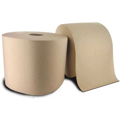 Var biologisch abbaubares Toilettenpapier-Set - 700 Blätter - Braun Var biologisch abbaubares Toilettenpapier-Set - 700 Blätter - Braun