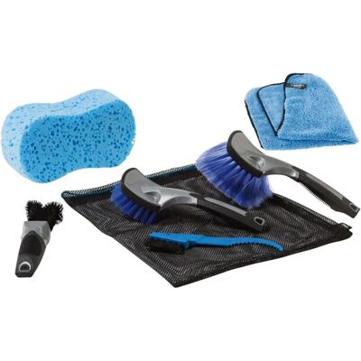 Kit de limpieza para bicicleta VAR - Cepillos para engranajes, neumáticos, cuadro, ruedas Kit de limpieza para bicicleta VAR - Cepillos para engranajes, neumáticos, cuadro, ruedas