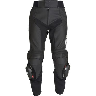 Pantalon en Cuir Furygan Bud Evo 3 - Noir/Blanc - Publicité Pantalon en Cuir Furygan Bud Evo 3 - Noir/Blanc - Publicité