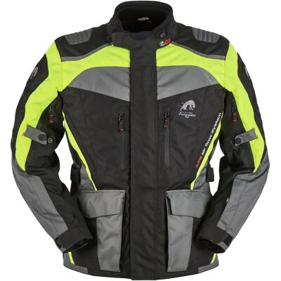Giacca tessile moto Furygan Apalaches - Nero, Grigio, Giallo, Taglia M Giacca tessile moto Furygan Apalaches - Nero, Grigio, Giallo, Taglia M
