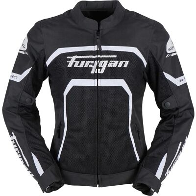 FURYGAN - Giacca Mystic Evo Vented Lady Nero / Bianco FURYGAN - Giacca Mystic Evo Vented Lady Nero / Bianco