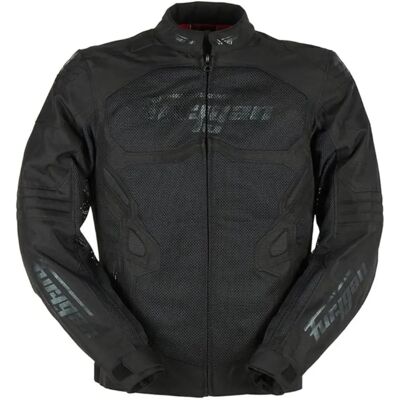 Giacca in tessuto Furygan Atom Vented Evo - Nero - 3XL Giacca in tessuto Furygan Atom Vented Evo - Nero - 3XL
