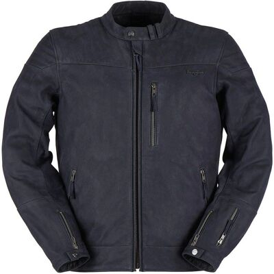 Giacca in pelle moto Furygan Clint Evo - Buffalo Blu 2XL Giacca in pelle moto Furygan Clint Evo - Buffalo Blu 2XL