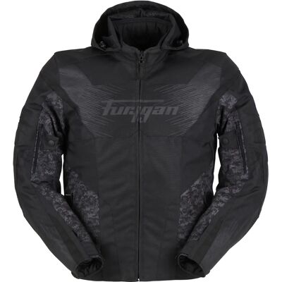 Furygan Shard Veste textile de moto imperméable Noir Multicolore taille : M - Publicité Furygan Shard Veste textile de moto imperméable Noir Multicolore taille : M - Publicité