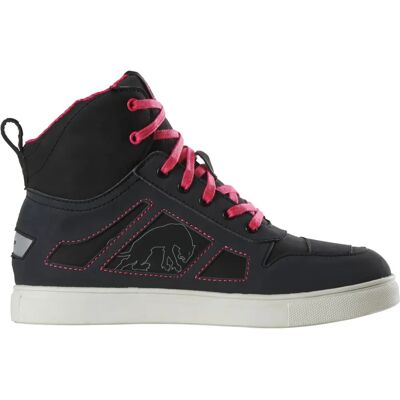 Furygan Angie D3O Wasserdichte Motorradschuhe - Schwarz Pink - 37 Furygan Angie D3O Wasserdichte Motorradschuhe - Schwarz Pink - 37