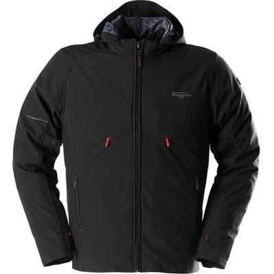 Giacca tessile da moto impermeabile Furygan Addax - Nero Giacca tessile da moto impermeabile Furygan Addax - Nero