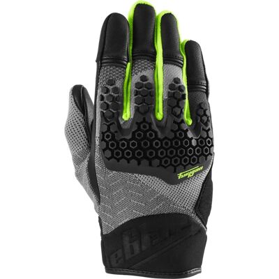 Guanti da moto Furygan Jack - Nero Grigio Giallo - L Guanti da moto Furygan Jack - Nero Grigio Giallo - L