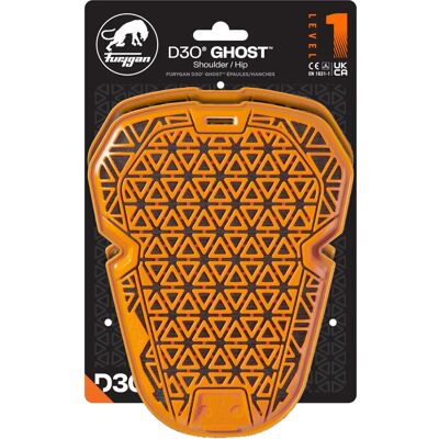 Protections Furygan Ghost L1 Orange Impression D3O Protections Furygan Ghost L1 Orange Impression D3O
