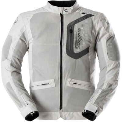 Blouson Furygan Aquilon beige-gris - Veste de moto - Publicité Blouson Furygan Aquilon beige-gris - Veste de moto - Publicité