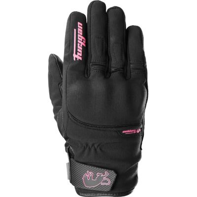 Gants moto Furygan Jet Lady All Seasons D3O Evo - Noir/Rose - Femme Gants moto Furygan Jet Lady All Seasons D3O Evo - Noir/Rose - Femme