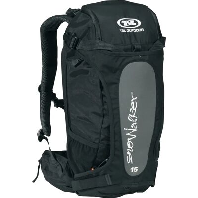 TSL Svart Snowwalker Rygsekk - 15L Tursekk TSL Svart Snowwalker Rygsekk - 15L Tursekk