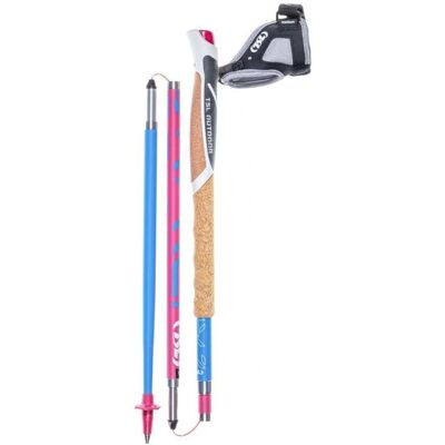 Bâton de trail TSL Trail Carbon 4 Cork Cross - Bâtons de marche - Publicité Bâton de trail TSL Trail Carbon 4 Cork Cross - Bâtons de marche - Publicité