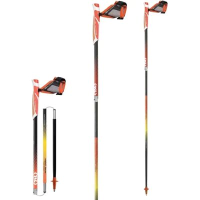 TSL C4 Cork - Bâtons de Trail en Carbone, 120cm, Orange - Publicité TSL C4 Cork - Bâtons de Trail en Carbone, 120cm, Orange - Publicité