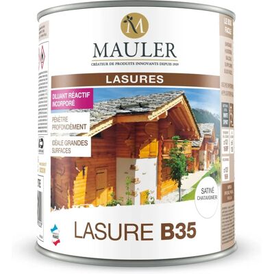 Mauler Lasure B35 - Teinture pour bois - Finition résistante aux intempéries - Publicité Mauler Lasure B35 - Teinture pour bois - Finition résistante aux intempéries - Publicité