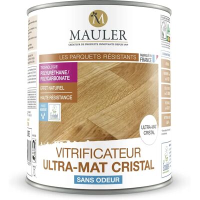 Mauler Vitrificateur Ultra-mat - 5L - Résistant aux rayures - Écolabel - Publicité Mauler Vitrificateur Ultra-mat - 5L - Résistant aux rayures - Écolabel - Publicité