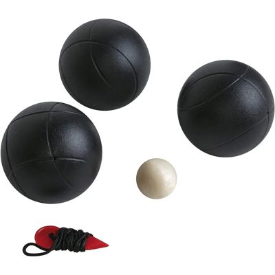 Ensemble de Boules de Pétanque en Métal OUT2PLAY - 720G, Noir Mat - Publicité Ensemble de Boules de Pétanque en Métal OUT2PLAY - 720G, Noir Mat - Publicité