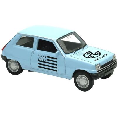 WELLY - Renault 5 Breizh - Bleu - RF PR12 - Die-cast car - Publicité WELLY - Renault 5 Breizh - Bleu - RF PR12 - Die-cast car - Publicité