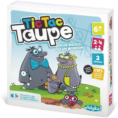 Widyka- Tic Tac Taupe - Plateau de jardin avec niveaux - Publicité Widyka- Tic Tac Taupe - Plateau de jardin avec niveaux - Publicité
