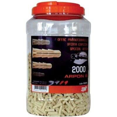 Cheville SPIT 6x25mm - Multi-matériaux, Universelle, Fixation robuste Cheville SPIT 6x25mm - Multi-matériaux, Universelle, Fixation robuste