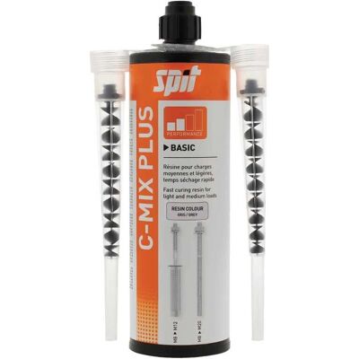 C-Mix Plus Mastic en Polyester Spit - 380ml, Séchage Rapide, Pour Pierre C-Mix Plus Mastic en Polyester Spit - 380ml, Séchage Rapide, Pour Pierre