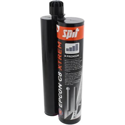 Resina Epoxi SPIT C8 Xtrem 450ml - Anclaje Químico Resina Epoxi SPIT C8 Xtrem 450ml - Anclaje Químico
