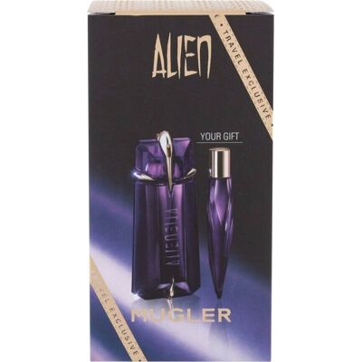 Thierry Mugler Alien - Setti 3 oz + 10 ml uudelleen täytettävä EDP - Hajuvesi Thierry Mugler Alien - Setti 3 oz + 10 ml uudelleen täytettävä EDP - Hajuvesi