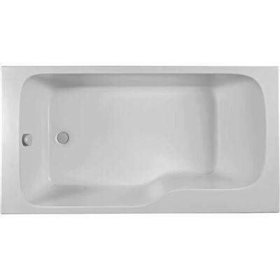 Jacob Delafon - Baignoire/ douche Malice 160x85 - Gauche - Blanc - Publicité Jacob Delafon - Baignoire/ douche Malice 160x85 - Gauche - Blanc - Publicité