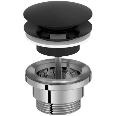 JACOB DELAFON Tapón de desagüe negro mate - Tapón de desagüe JACOB DELAFON Tapón de desagüe negro mate - Tapón de desagüe
