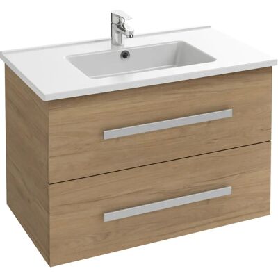 Jacob Delafon - Mueble lavabo Ola Up, 2 cajones, roble - Tipo de producto Jacob Delafon - Mueble lavabo Ola Up, 2 cajones, roble - Tipo de producto