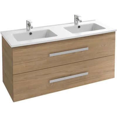 Lavabo doble para baño Jacob Delafon - Acabado contemporáneo Lavabo doble para baño Jacob Delafon - Acabado contemporáneo