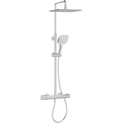 Columna de ducha termostática Jacob Delafon Emma cromada - Accesorio de baño Columna de ducha termostática Jacob Delafon Emma cromada - Accesorio de baño