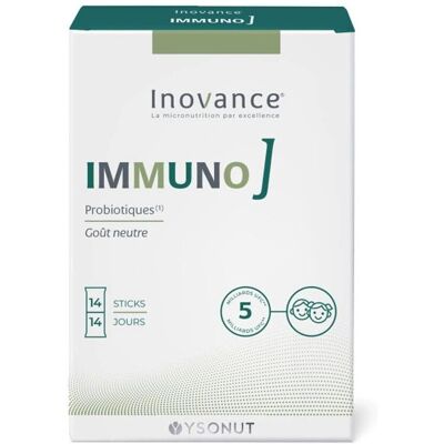 Inovance Immuno J - Probióticos con Vitaminas B,C,D - 14 Stick Inovance Immuno J - Probióticos con Vitaminas B,C,D - 14 Stick
