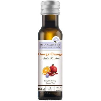 BIO PLANETE Omega Orange - mit Leinsamenöl & Pollen - 100ml BIO PLANETE Omega Orange - mit Leinsamenöl & Pollen - 100ml