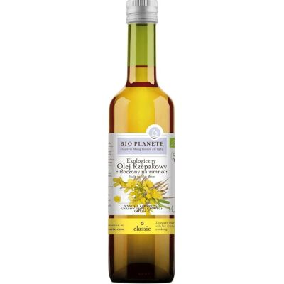 BIO PLANETE Organiczny Olej Rzepakowy - 500ml BIO PLANETE Organiczny Olej Rzepakowy - 500ml