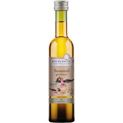 BIO PLANETE Ekologiczny Prażony Olej Sezamowy - 100ml - Olej Sezamowy BIO PLANETE Ekologiczny Prażony Olej Sezamowy - 100ml - Olej Sezamowy